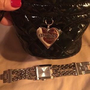 Silver Guess watch